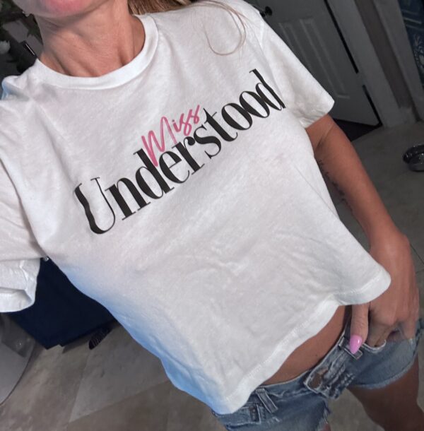 White Crop T-Shirt