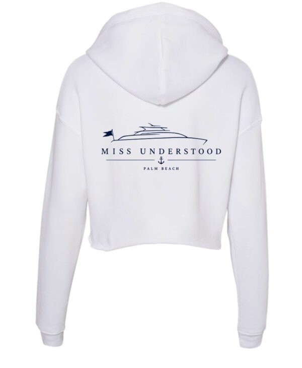 Palm Beach Cropped Hoodie
